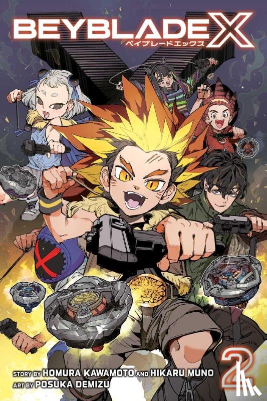 Kawamoto, Homura, Muno, Hikaru - Beyblade X, Vol. 2