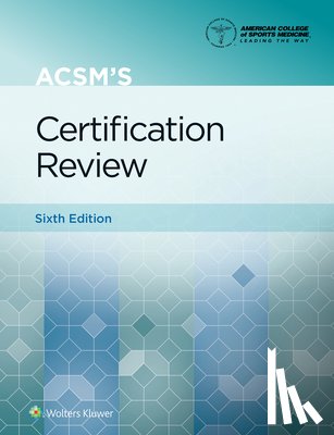 Magyari, Peter, American College of Sports Medicine (ACSM) - ACSM's Certification Review