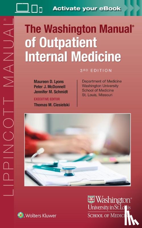 Lyons, Maureen, McDonnell, Peter, Schmidt, Jennifer - The Washington Manual of Outpatient Internal Medicine