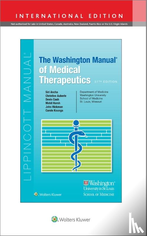Ancha, Siri, Auberle, Christine, Cash, Devin, Harsh, Mohit - The Washington Manual of Medical Therapeutics