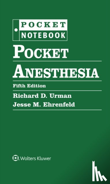 URMAN, RICHARD, EHRENFELD, JESSE - Pocket Anesthesia