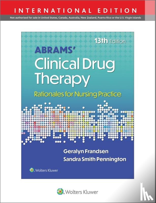 Frandsen, Geralyn, PENNINGTON, SANDRA - Abrams' Clinical Drug Therapy