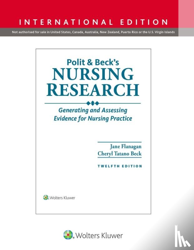 FLANAGAN, Dr. JANE M., TATANO, CHERYL - Polit & Beck's Nursing Research