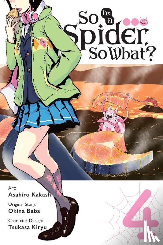 Kakashi, Asahiro, Pistillo, Bianca, Baba, Okina - So I'm a Spider, So What?, Vol. 4 (manga)