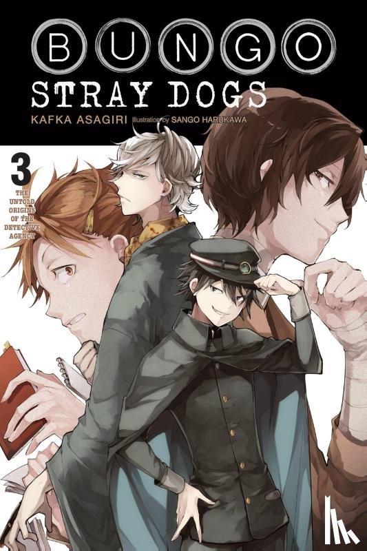 Asagiri, Kafka, Rutsohn, Matthew, Harukawa, Sango - Bungo Stray Dogs, Vol. 3 (light novel)