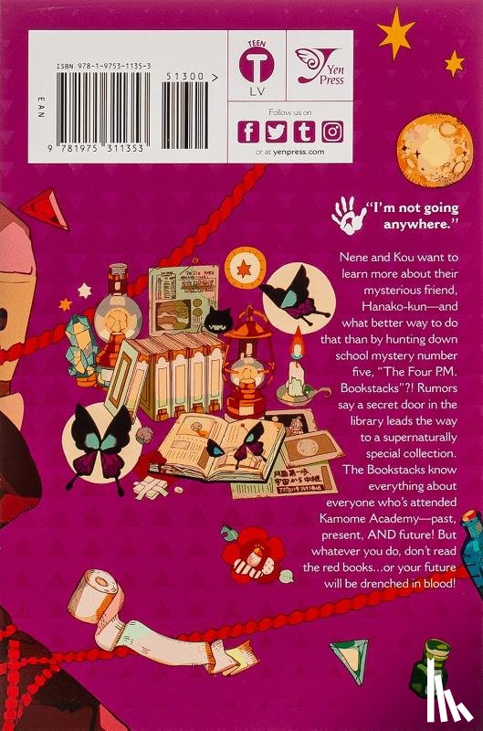 AidaIro, AidaIro, Nibley, Alethea, Nibley, Athena, Moriarty, James - Toilet-bound Hanako-kun, Vol. 3