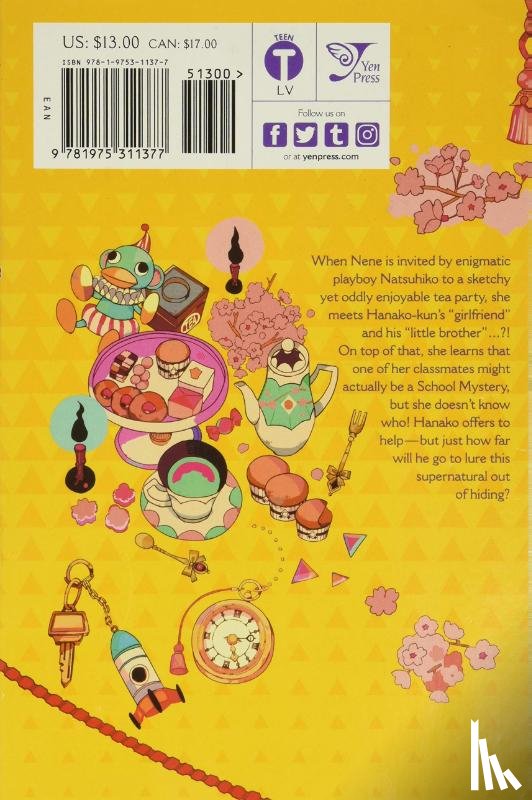 AidaIro, AidaIro, Nibley, Alethea, Nibley, Athena, Moriarty, James - Toilet-bound Hanako-kun, Vol. 5