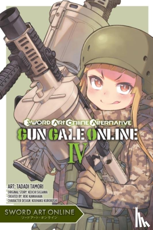 Shrager, Barri, Sigsawa, Keiichi, Kawahara, Reki, Paul, Stephen - Sword Art Online Alternative Gun Gale Online, Vol. 4 (manga)