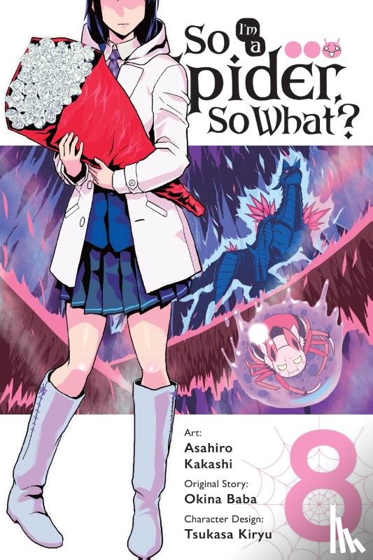 Kakashi, Asahiro, Pistillo, Bianca, Baba, Okina - So I'm a Spider, So What?, Vol. 8 (manga)