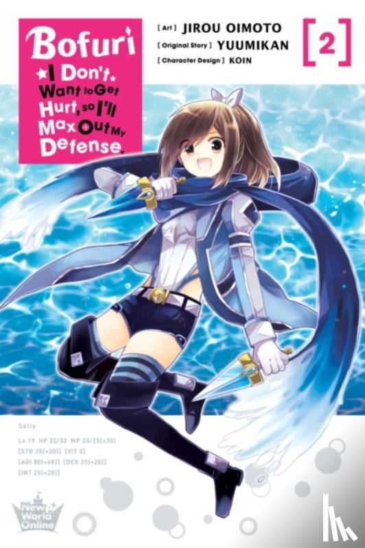 Cunningham, Andrew, Oimoto, Jirou, KOIN, KOIN, Gancio, Rochelle - Bofuri: I Don't Want to Get Hurt, so I'll Max Out My Defense., Vol. 2 (manga)