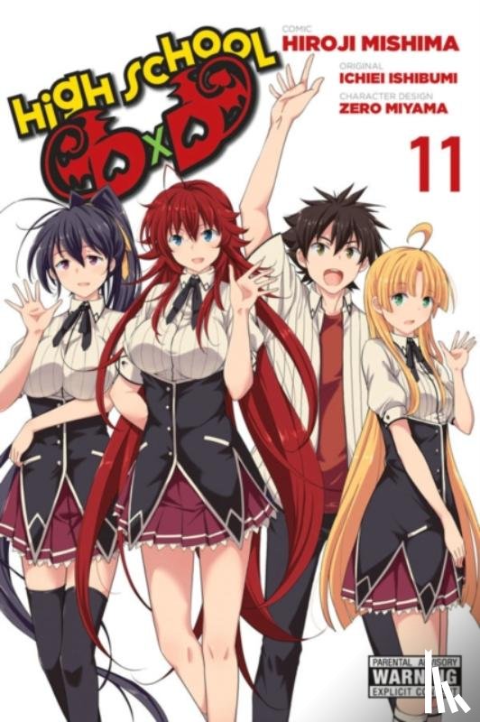 Quintessenza, Anthony, Cook, Caleb, Mishima, Hiroji, Ishibumi, Ichiei - High School DxD, Vol. 11