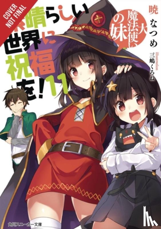 Steinbach, Kevin, Mishima, Kurone, Akatsuki, Natsume - Konosuba: God's Blessing on This Wonderful World!, Vol. 11 (light novel)