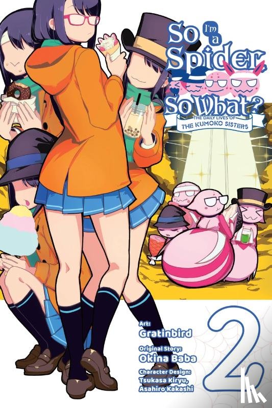 Kakashi, Asahiro, Gratinbird, Gratinbird, McKeon, Jenny, Baba, Okina - So I'm a Spider, So What? The Daily Lives of the Kumoko Sisters, Vol. 2
