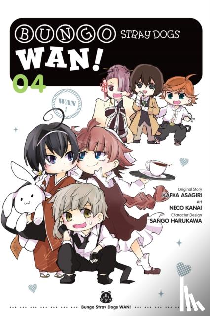 Kanai, Neco, Asagiri, Kafka - Bungo Stray Dogs: Wan!, Vol. 4