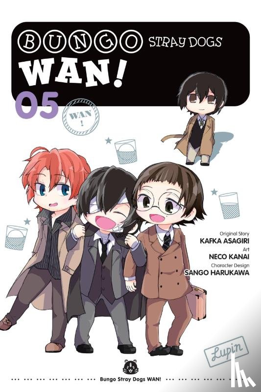 Asagiri, Kafka, Gifford, Kevin, Kanai, Neco, Harukawa, Sango - Bungo Stray Dogs: Wan!, Vol. 5