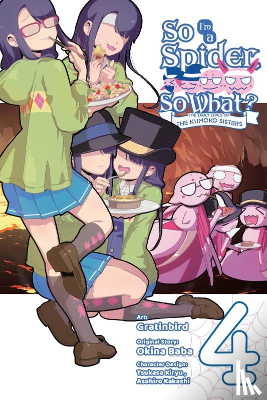 Kakashi, Asahiro, Gratinbird, Gratinbird, McKeon, Jenny, Baba, Okina - So I'm a Spider, So What? The Daily Lives of the Kumoko Sisters, Vol. 4
