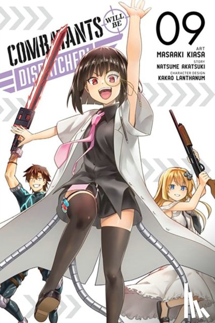 Bovia, Brandon, Lanthanum, Kakao, Kiasa, Masaaki, Akatsuki, Natsume - Combatants Will Be Dispatched!, Vol. 9 (manga)