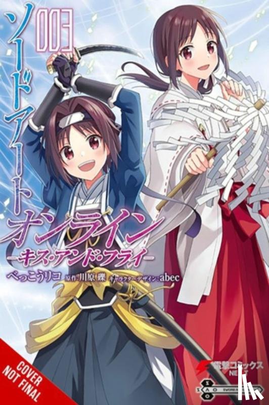 abec, Kawahara, Reki, Bekko, Rico, Paul, Stephen - Sword Art Online: Kiss and Fly, Vol. 3 (manga)