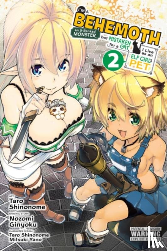 Shrager, Barri, DeMarais, Caleb, Yano, Mitsuki, Ginyoku, Nozomi - I'm a Behemoth, an S-Ranked Monster, but Mistaken for a Cat, I Live as an Elf Girl's Pet, Vol. 2 (manga)