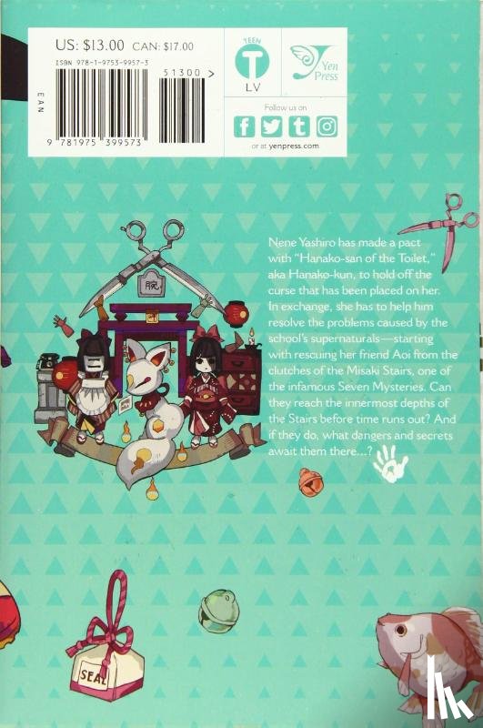 AidaIro, AidaIro, Nibley, Alethea, Nibley, Athena, Moriarty, James - Toilet-bound Hanako-kun, Vol. 2