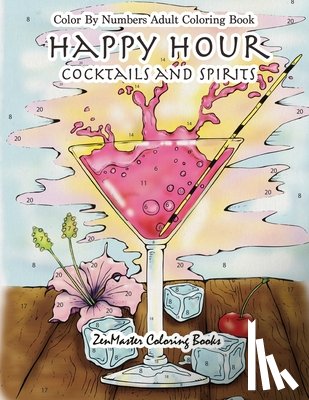 Zenmaster Coloring Books - Color By Numbers Adult Coloring Book
