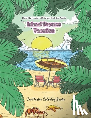 Zenmaster Coloring Books - Color By Numbers Coloring Book for Adults