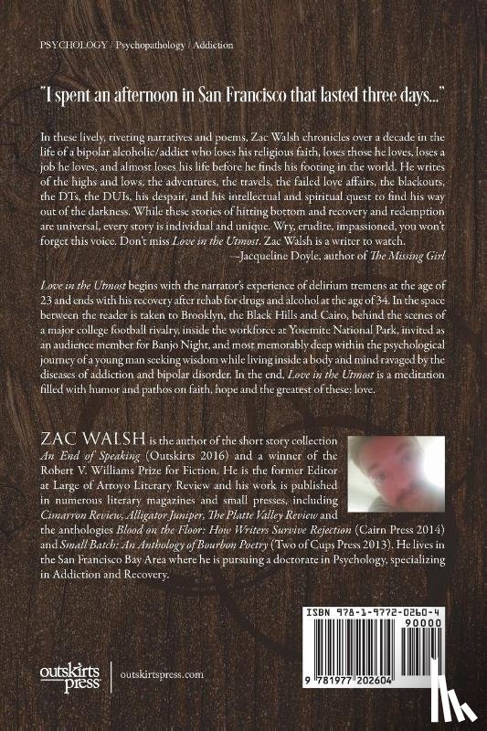 Walsh, Zac - Love in the Utmost