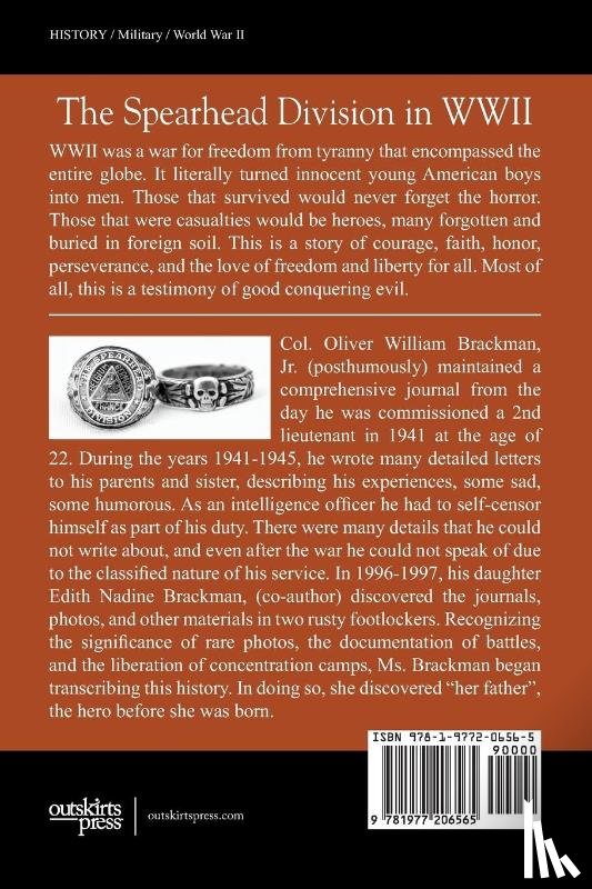 Brackman, Col Oliver William - Contents of a WWII Footlocker