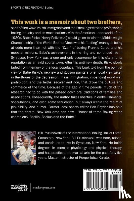 Prusinowski, Bill - The Babe Risko Story
