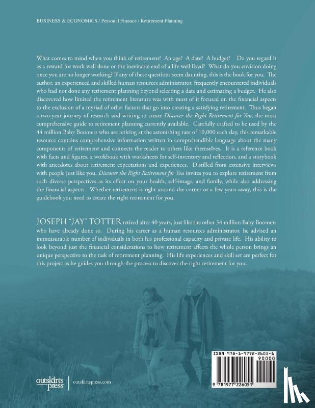 Totter, Joseph Jay - Discover the Right Retirement for You