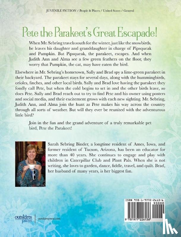 Binder, Sarah Sebring - Pete the Parakeet
