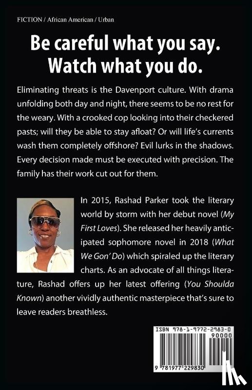 Parker, Rashad - You Shoulda Known