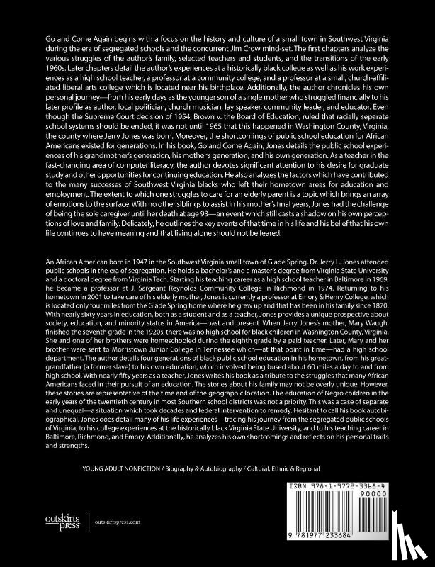 Jones Ed D, Jerry L - Go and Come Again