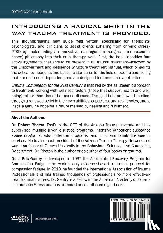 Rhoton, Psy D Robert, Gentry, J Eric - Trauma Competency for the 21st Century