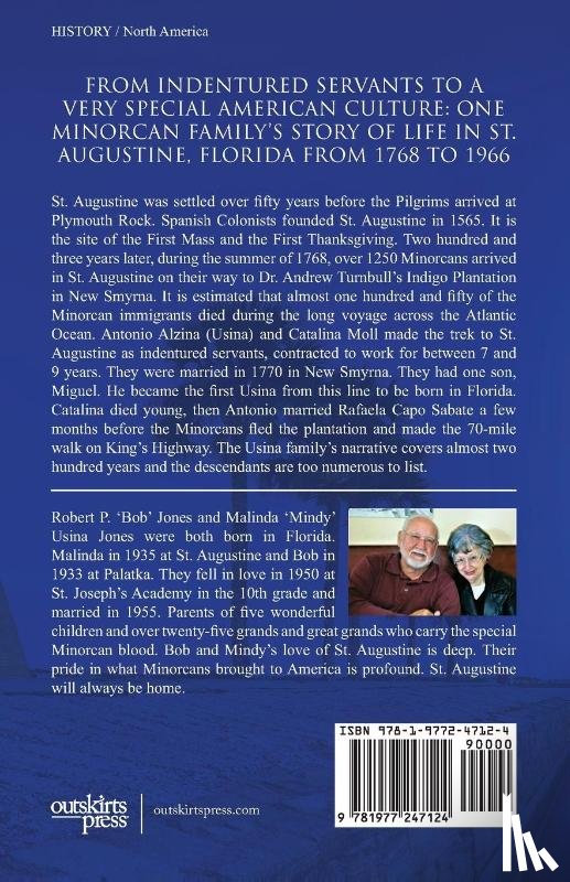 Jones, Robert P - A Minorcan Family Heritage