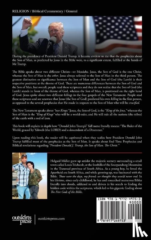 Muller, Helgard - President Donald J. Trump, The Son of Man - The Christ