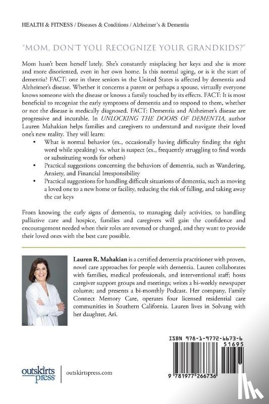 Mahakian, Lauren - Unlocking the Doors of Dementia