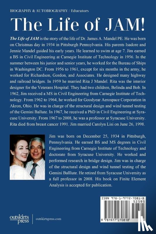 Mandel, James A. (Jim) - Mandel, J: Life of JAM