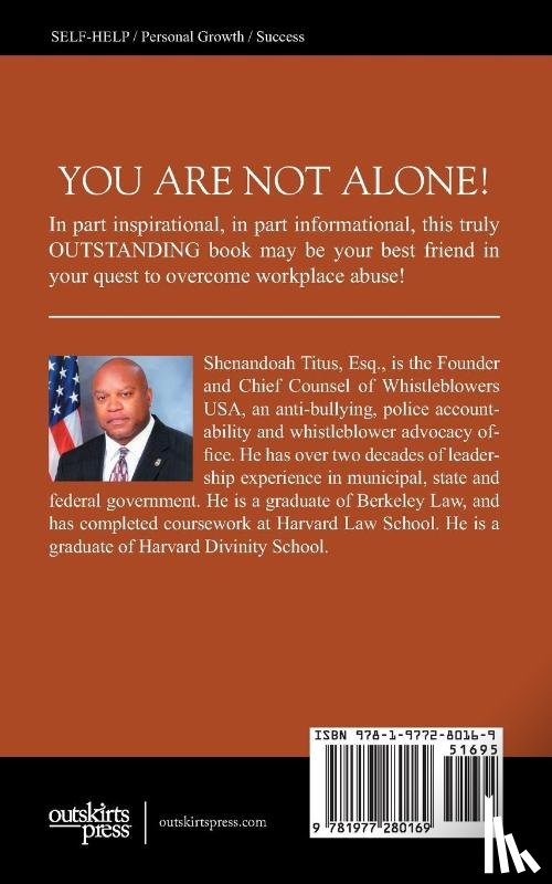Titus, Attorney Shenandoah - Bullies, Bosses & Betrayal