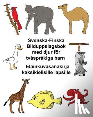 Carlson, Kevin - Svenska-Finska Bilduppslagsbok med djur för tvåspråkiga barn Eläinkuvasanakirja kaksikielisille lapsille