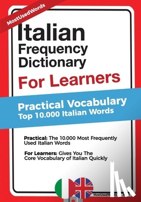 Kool, E. - Italian Frequency Dictionary for Learners: Practical Vocabulary - Top 10.000 Italian Words