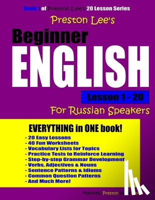 Preston, Matthew - Preston Lee's Beginner English Lesson 1 - 20 For Russian Speakers