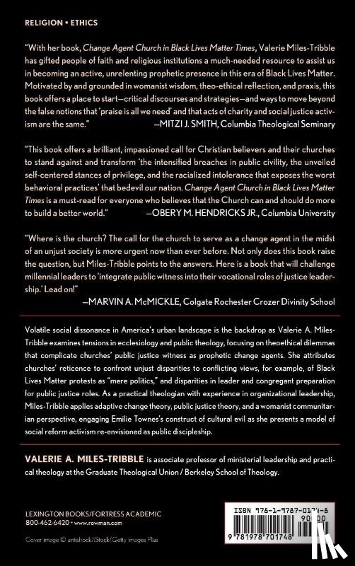 Miles-Tribble, Valerie A. - Change Agent Church in Black Lives Matter Times