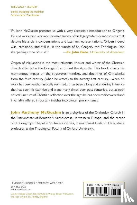 McGuckin, John Anthony - Origen of Alexandria