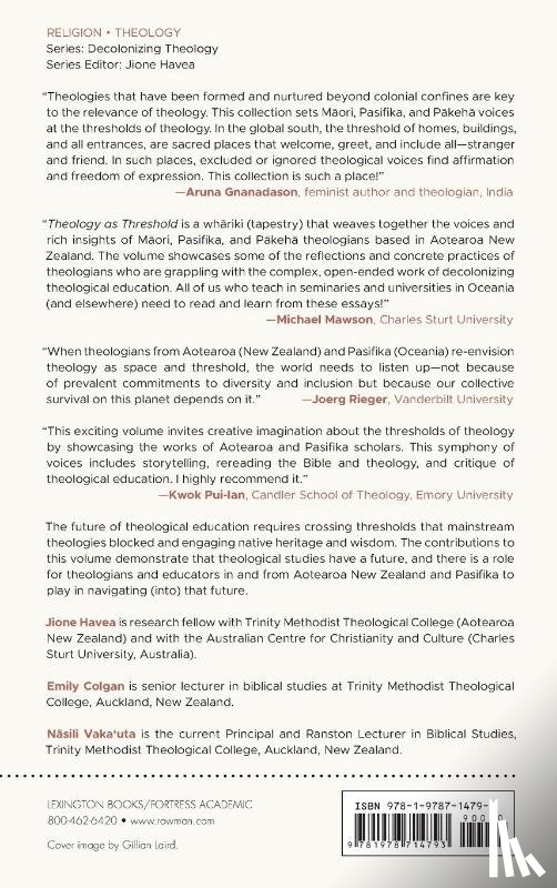  - Theology as Threshold