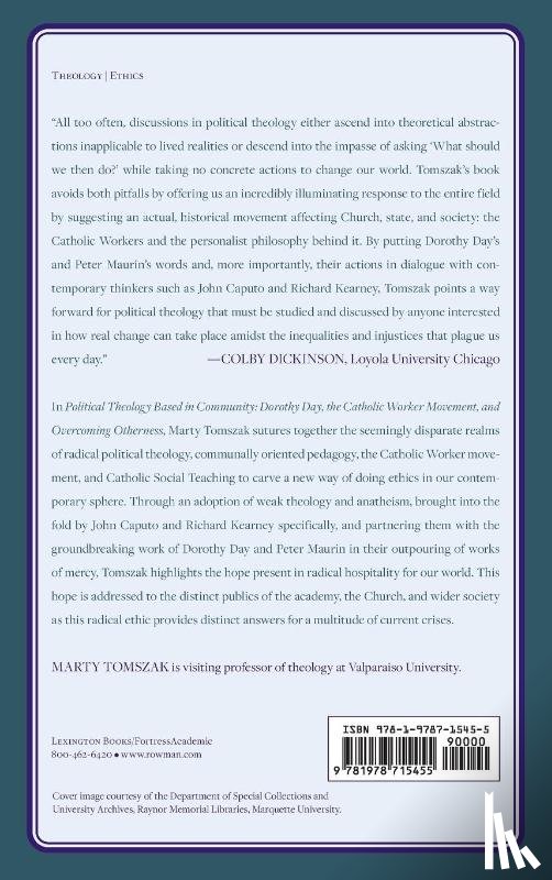 Tomszak, Marty - Political Theology Based in Community