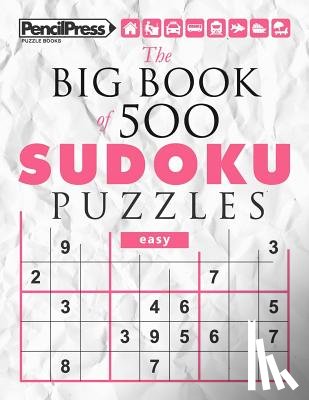 Books, Sudoku Puzzle - The Big Book of 500 Sudoku Puzzles easy (with answers)
