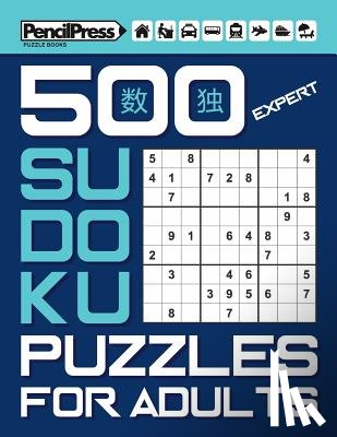 Books, Sudoku Puzzle - 500 Expert Sudoku Puzzles for Adults (with answers)