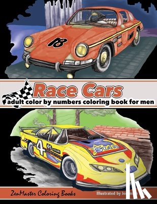 Zenmaster Coloring Books - Color By Numbers Coloring Book For Men