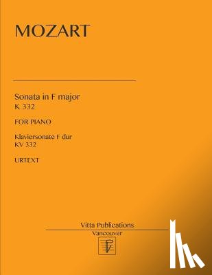 Shevtsov, Victor - Sonata in F major: K 332. Urtext